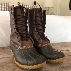 L.L. Bean Duck Boots with Shearling Liner